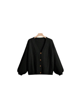 Pull cardigan avec bouton