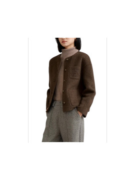 Menteau brodé 70,5% Cotton 25,5% polyester automne,hiver