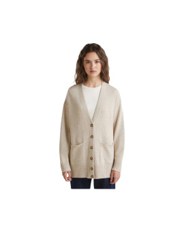 Veste cardigan tricot col V