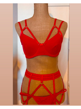 Lingerie sexy 3pièces taille M