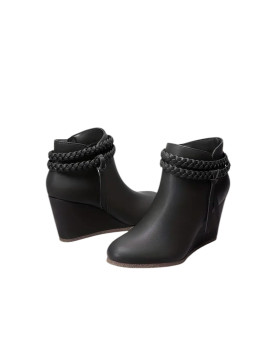 Bottes compensées pointure 36 couleur noir