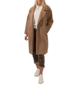 Veste menteau ovirsize marron