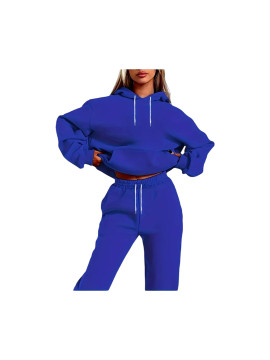 Ensemble jogging avec sweat à capuche et poche