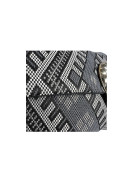 Sac unique noir ,gris en tissu avec chêne