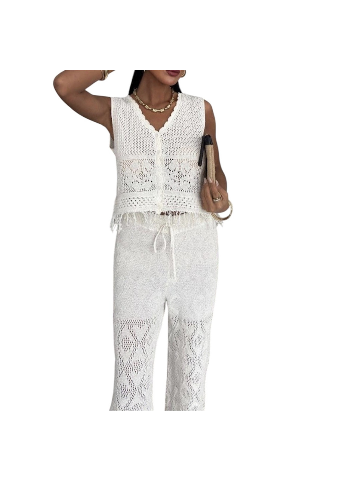 Ensemble d’été couleur blanc