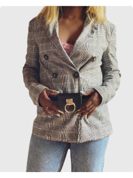 Sac de ceintures tendance noir