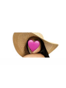 Chapeau crochet en paille