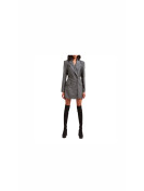 Combinaison short style tailleur couleur gris