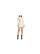 Combinaison short style tailleur couleur blanc