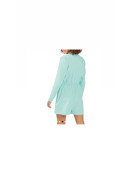 Combinaison short style tailleur couleur couleur bleu clair