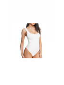 Maillot de bain une pièce couleur blanc