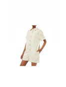 Combinaison courte couleur blanc