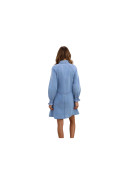 Robe jeans chemisier