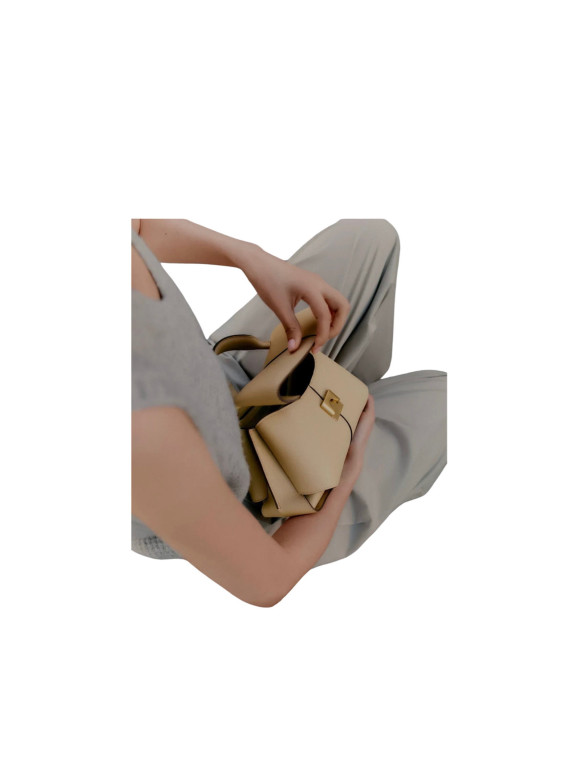 Mini sac mokki couleur belge