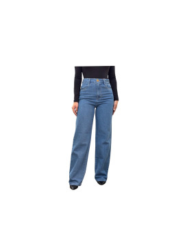 Pantalon jeans taille haute