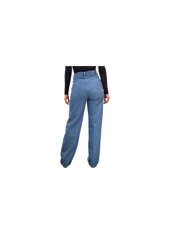 Pantalon jeans taille haute