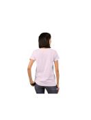 T-shirt rose à motifs dromadaire