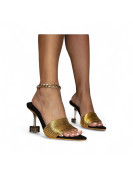Chaussures talons pointure40 doré,noir