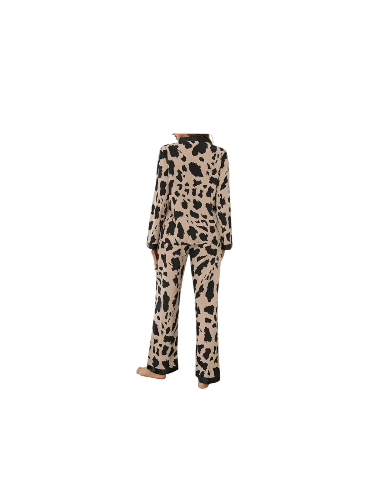 Pyjama à motifs léopard