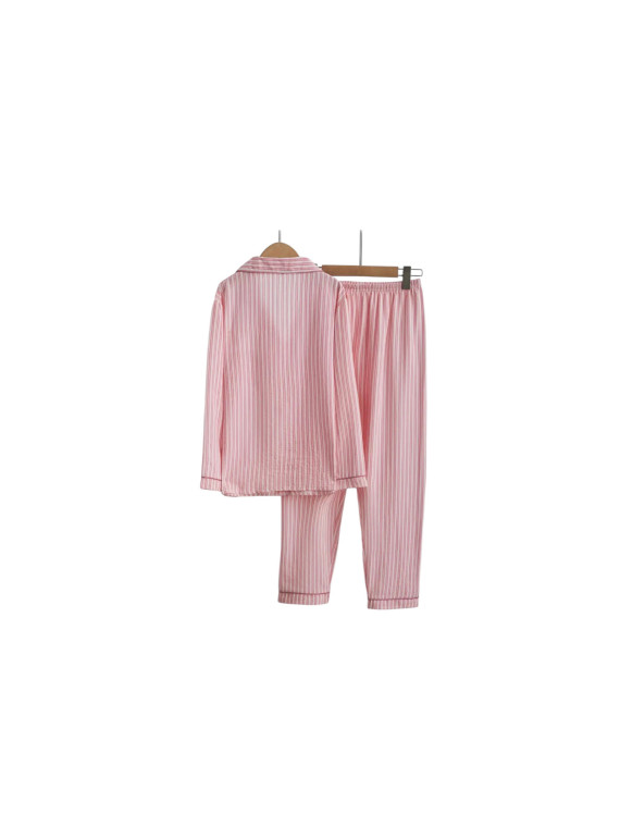Pyjama à motifs carreaux rose