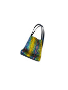 Sac four tout à motifs croco multicolores