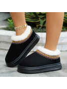 Chaussures chaudes d’hiver  p38 couleur noir