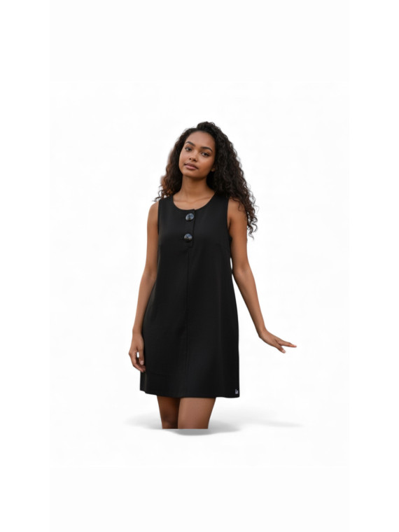 Robe noir moulante