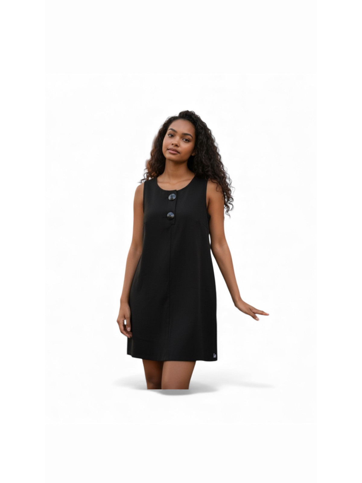 Robe noir moulante