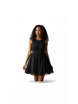 Robe noir à tutu