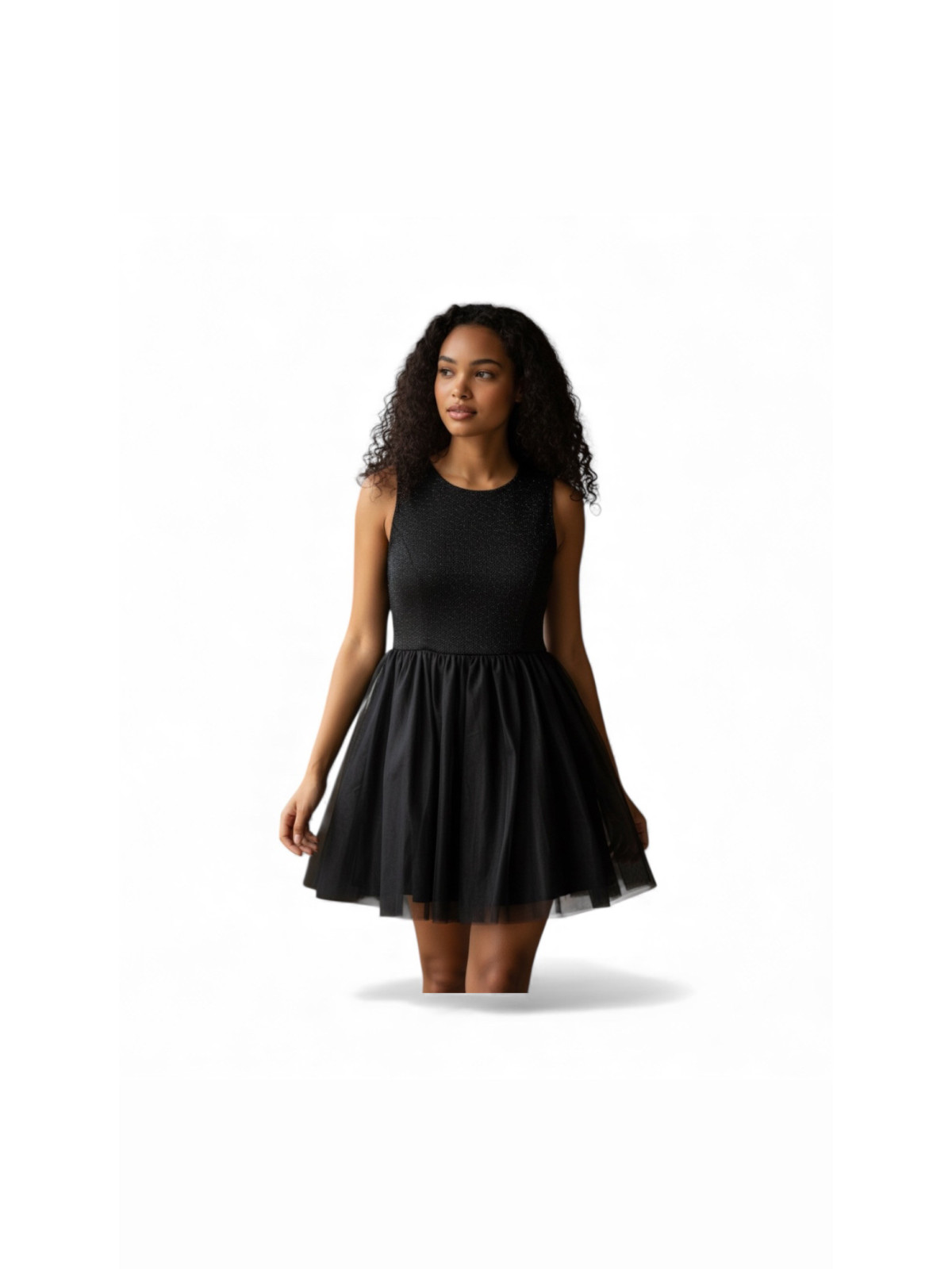 Robe noir à tutu