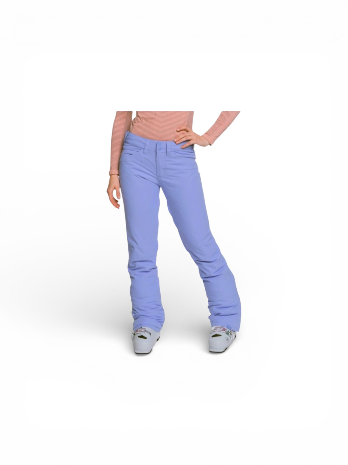 Ensemble tenue ski couleur violet,vert