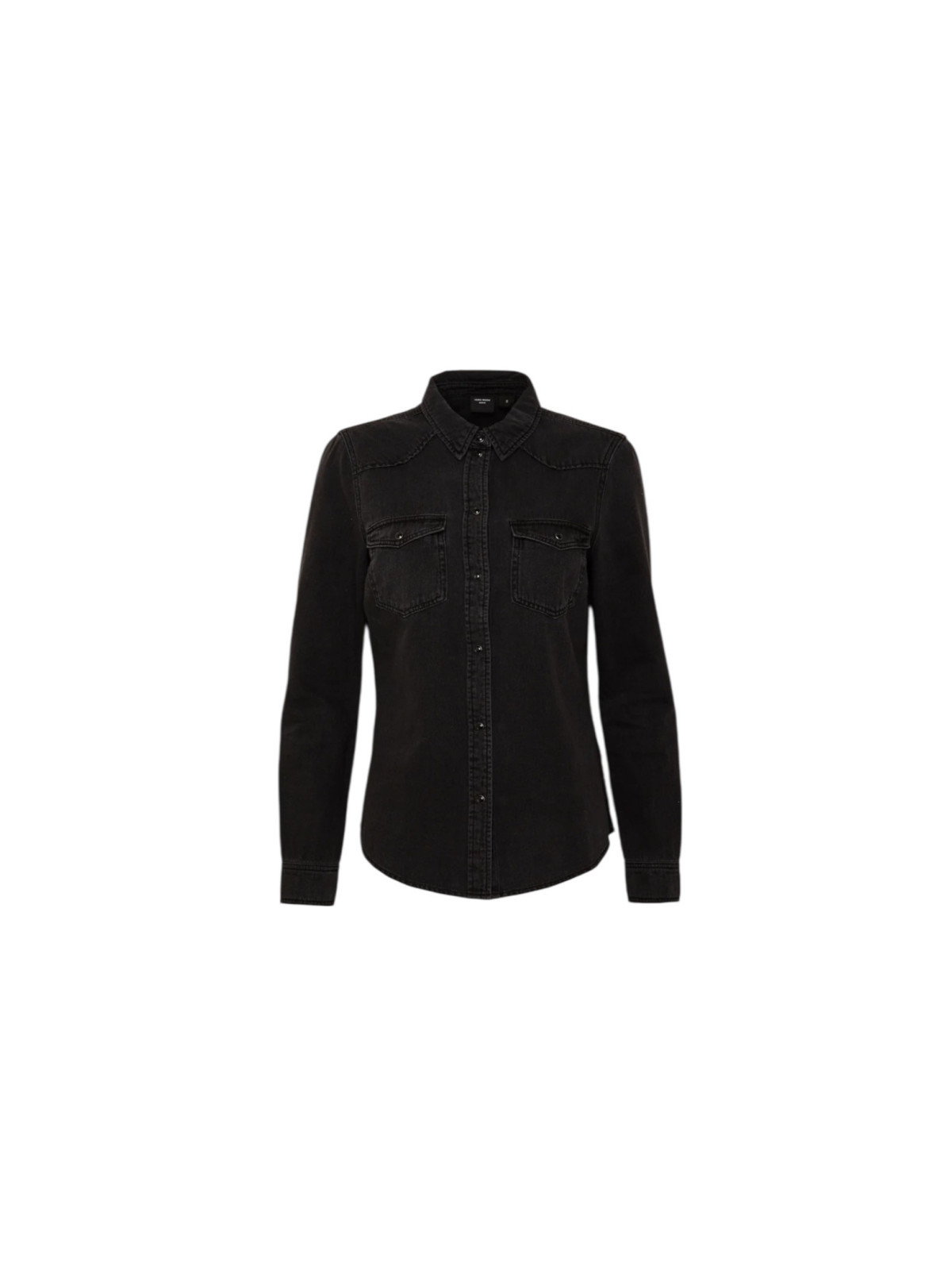 Chemise jeans noir