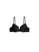 Lingerie ensemble 2 pièces push up en dentelle couleur  noir