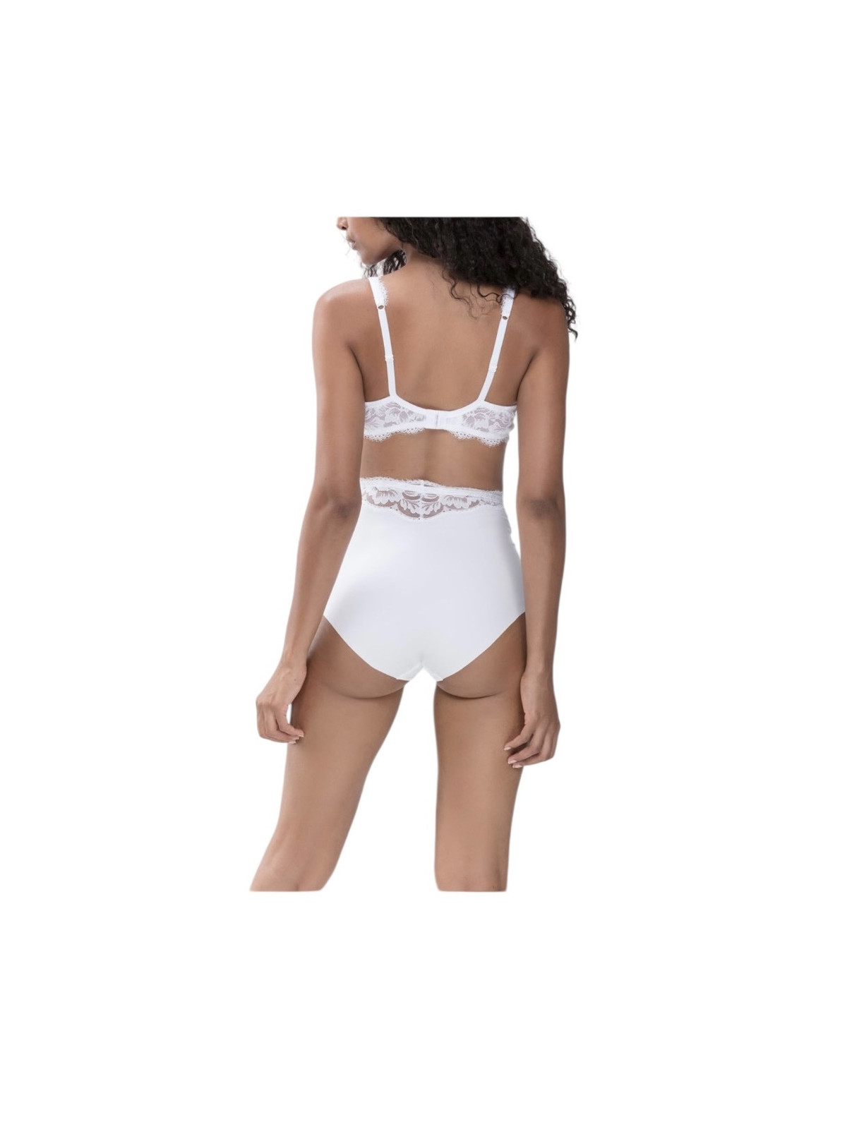 Lingerie ensemble 2 pièces push up en dentelle couleur  blanc