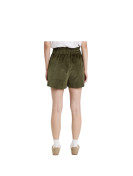 Short en velour couleur vert