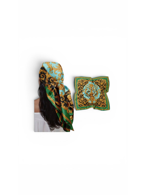 Foulard vintage motifs luxe
