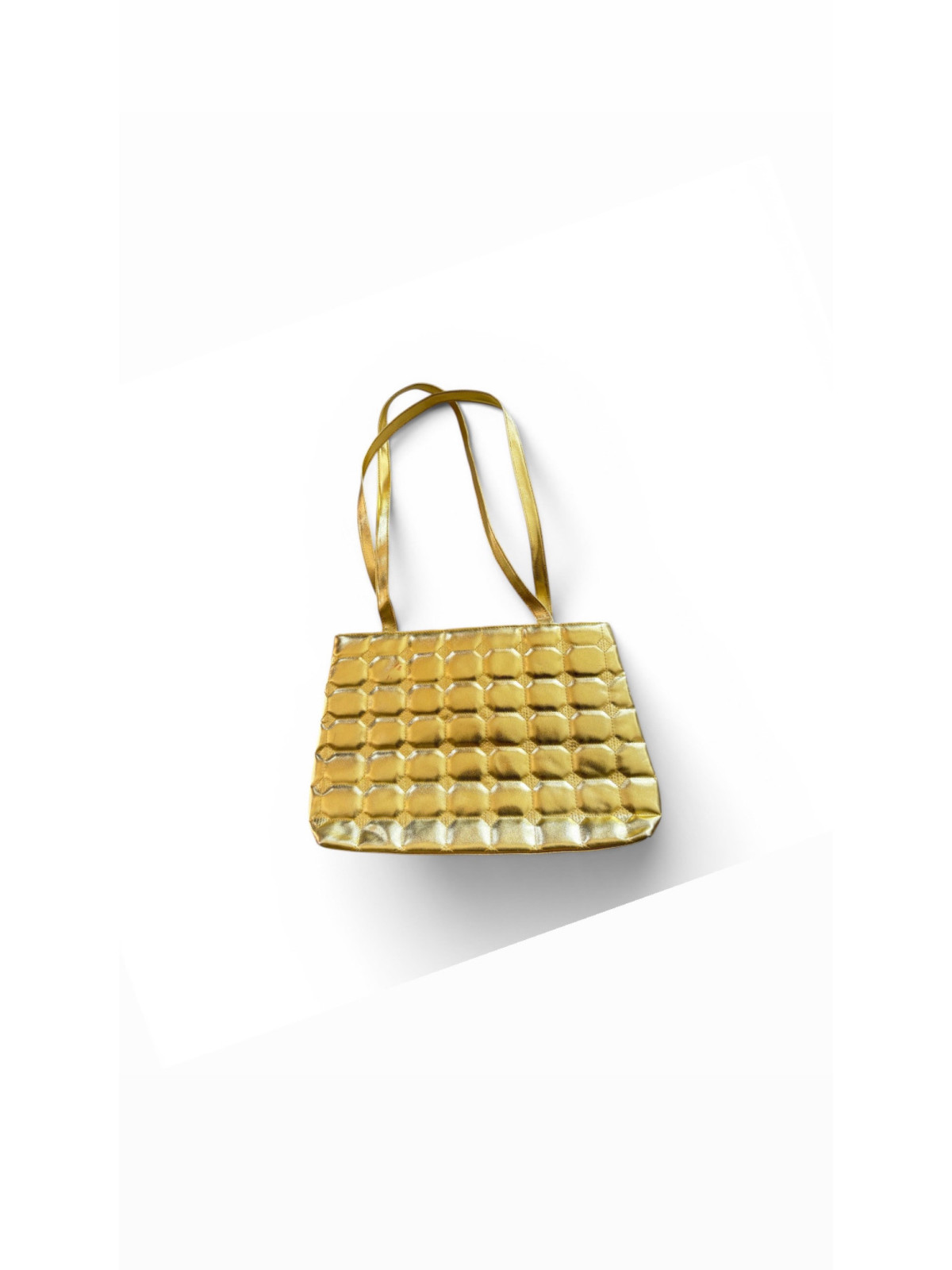 Sac fourre-tout matelassé couleur doré