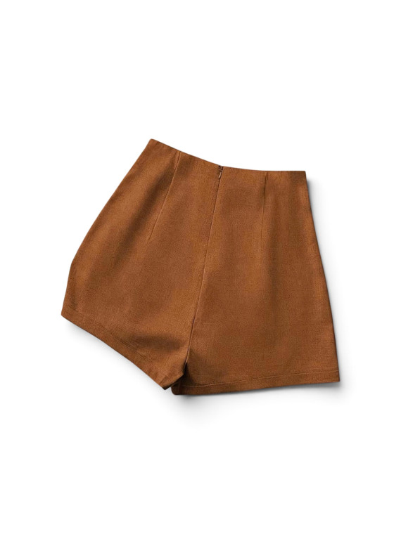 Lots des shorts taille haute 3 couleurs marron,noir,blanc
