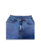 Lots de 2 Pentalon jeans taille haute
