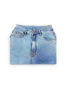 Lots de 2 Pentalon jeans taille haute