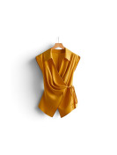Lots de 3 chemises sans manches couleur marron,jaune ,blanc