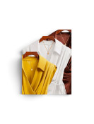 Lots de 3 chemises sans manches couleur marron,jaune ,blanc