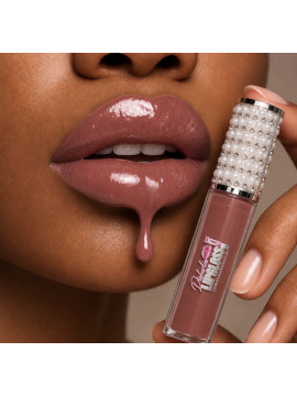 ✨Disharlie lipgloss💄rose mauve nude