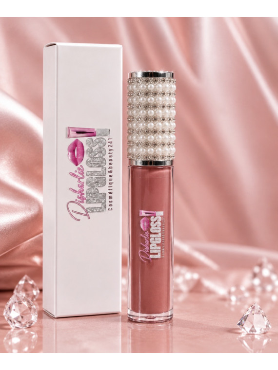 ✨Disharlie lipgloss💄rose mauve nude