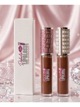 ✨Disharlie lipgloss💄chocolat nude