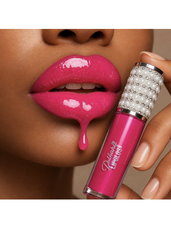 ✨Disharlie lipgloss💄rose fushia