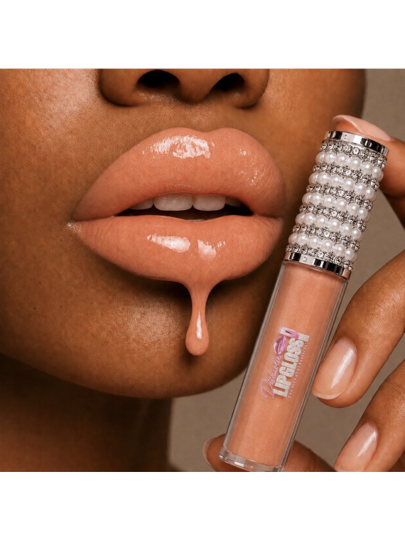 ✨Disharlie lipgloss💄nude pêche