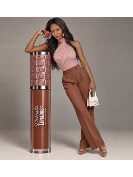 ✨Disharlie lipgloss💄chocolat nude