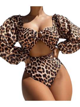 Maillot Imprimé Léopard