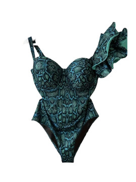 Maillot de bain une pièce imprimé